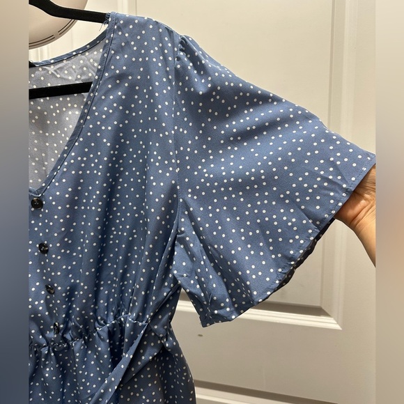 BloomChic Floral Print Ruffles Belted Blouse XL us14-16 - Picture 4 of 5